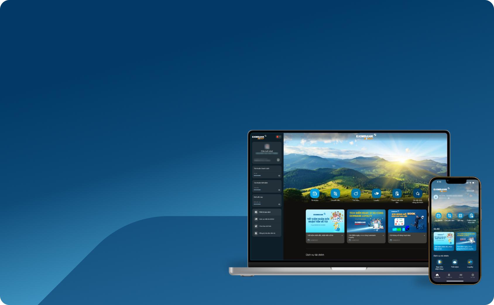 Bước 1: Tải ứng dụng Eximbank EDigi